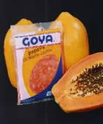 Papaya pulps and concentrates